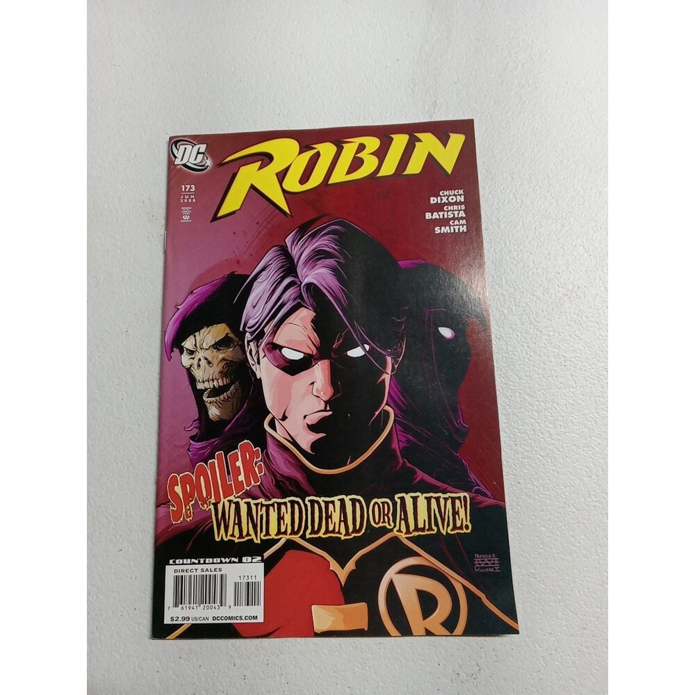 Robin Issue 173 June 2008 Spoiler DC Comics Chuck Dixon Chris Batista Cam Smith